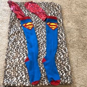 Superman Tube Socks